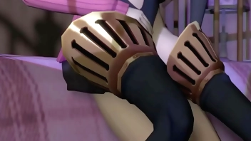 Takeba and Mitsuru lesbian hentai sex