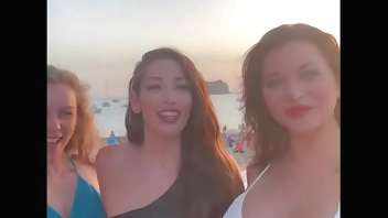 Clea Gaultier having a quickie after a party in Ibiza