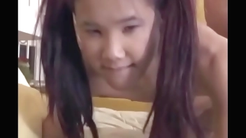 Fascinating Fuck Session As Hot Asian Teen Slammed By Older White Male Lover