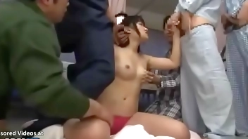 Jav tiny nurse bukkake gangbang