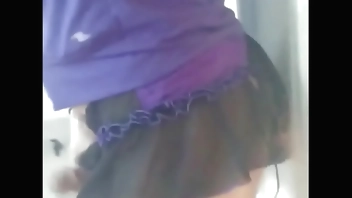 Crossdresser anal dildo