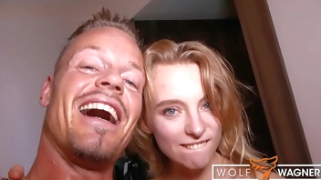 Sweet little ▼ LILY RAY ▼ bangs stranger in German hotelroom! ▁▃▅▆ WOLF WAGNER LOVE ▆▅▃▁ wolfwagner.love