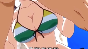 Big tits babe suck dick