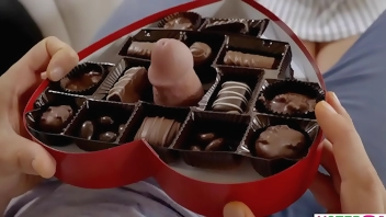 Valentines day made my teen stepsister Elsa Jean sad