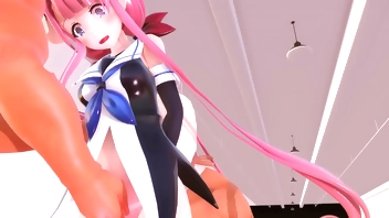 江风マンコ責め中出す