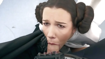 STAR WARS - Anal Princess Leia