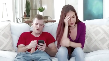 Jerk Stepbrother Jerks Off In Front Of Stepsister- Ava Haze