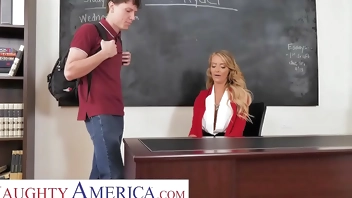 Naughty America - Linzee Ryder has a crush on her student