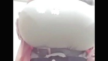 Busty college student