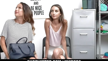 ShopLyfter - Huge Tits Milf (Mckenzie Lee) and Hot StepDaughter (Natalia Nix) Give Head To Avoid Jailtime