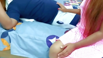 I was sick but my wife's mom make me happy While wife work at office