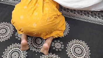 RIya Stuck under the Bed I fucked Her wet pussy from the back