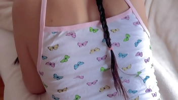 stepbrother caught me masturbating and fucked me to orgasm