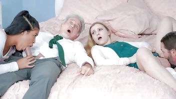 Horny Stepdaughter S and Stepdads Agree to Swap and Get Their Sexual Desires out Of Their System - Daughterlust