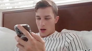 BANGBROS - Sexy Milf Tiffani Madison Helps Her Step Son Parker Ambrose Focus On His Studies By Sucking His Dick