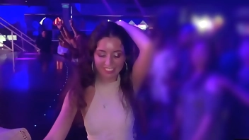 Picked up a student and fucked her in all holes in the toilet of a night club