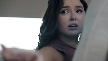 Step Daddy Freezes Stepdaughter And Fucks Her To Multiple Orgasms