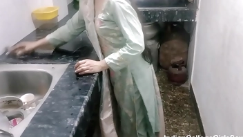 Real Sexy Indian Bhabhi Hot Kitchen Sex With Her Devar In Hindi Audio