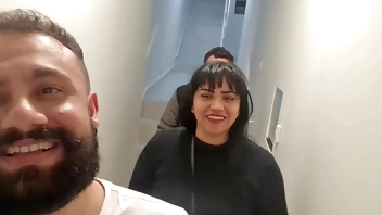 Aventuras do Casal Mattos - Estava metendo sem camisinha parou a gravação pra colocar a camisinha pra nao gozar rapido