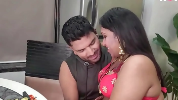 Huge Boobs Indian Milf Bhabhi Strips Saree and fucks with Devar Ji