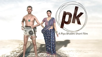 PK's dick felt the thirst of pussy, so Indian Desi sister-in-law quenched it by having sex Hindi Audio