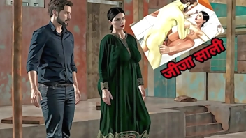 Indian Desi Stepsister Took Advantage of Elder Stepsister Not Being at Home and Fucked with Brother in Law Hindi Audio