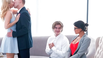 Stepmoms Let Each Other's Stepsons Swap and Fuck Them Good - Momswitch