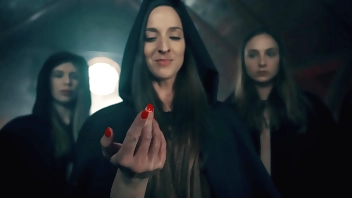 Cult Ritual Turns Into Lesbian Orgy With Unbirth Sacrifice