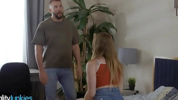 Get Ready For The Hottest Wildest Big Tit Babysitter Sex With Lindsay Lee & Will Pounder - REALITYJUNKIES