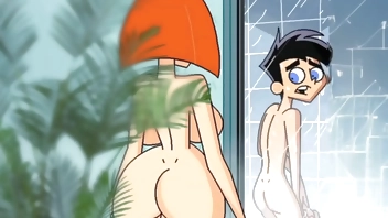 Red Haired Stepmom Sex In The Shower - Uncensored Cartoon