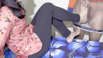 devar fuck desi bhabhi hard after enjoying her feet love in Hindi audio
