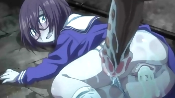 Teenage Brunette Get Fucked With BBC Cock [ Uncensored Hentai ]