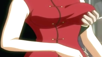 Hentai – Touching a Busty Japanese Teen in the Train [Uncensored]