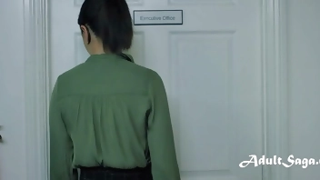 Boss Wants A Fuck.. Report Or - Casey Calvert, Anna Claire Clouds