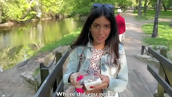 My friend controls my orgasms in public with a toy from flirtwithsb