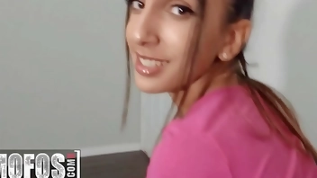 Angelica Cruz's BF Doesn't Want To Fuck Her In The Ass But Her Stepdad Scott Nails Is Willing To Help - MOFOS