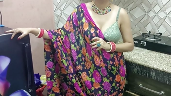 Desi Indian Bhabhi Cheating with Husband and fucking from brother-in-law in kitchen Full Movie hindi audio