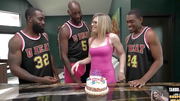 Hot Wife Celebrates Her Birthday with a BBC Orgy - Cory Chase - Taboo Heat