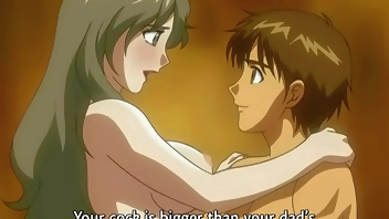 Step Mom Obessed with her Young Step Son - Hentai Uncensored [Subtitled]