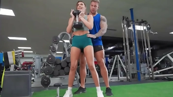 Working Out By Lifting Cock / Reality Kings