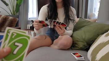 Erotic Uno: Unplanned Strip & Cumshot Game