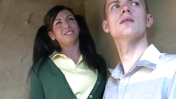 Bartender Gets a Taste of Customer’s Cock! Gina Jameson for MyMILFZ