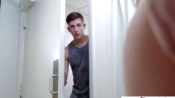 Peeping On My Perky StepBrat Leads To Locker Room Drilling - Britt Blair - MyPervyFamily