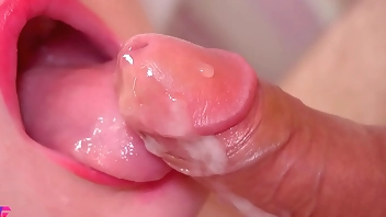 Best close up blowjob, oral creampie