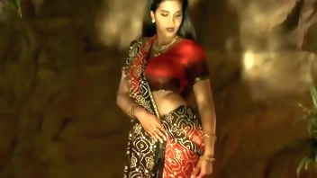 Seduction In Shadow From Indian Goddess