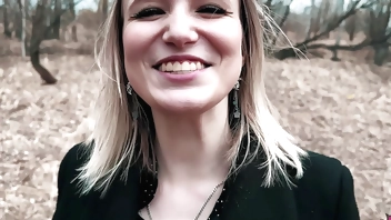 Social Experiment Ended For Presenter With Cum In Her Pussy