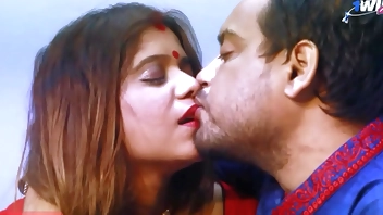 Beautiful Indian Couple Having Romantic First Night Sex