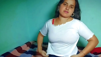 Cute desi girlfriend got hard blowjob and fucked by her lover