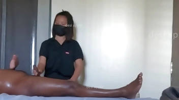 North east girl happy ending massage in spa