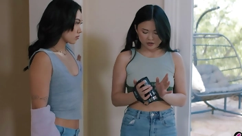 Asian Lulu Chu found footage of her friend Kimmy Kimm dominated and confronted her